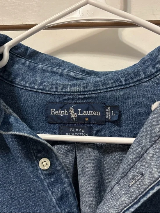 Vintage Polo Ralph Lauren Classic Button Down Top - Picture 4 of 6